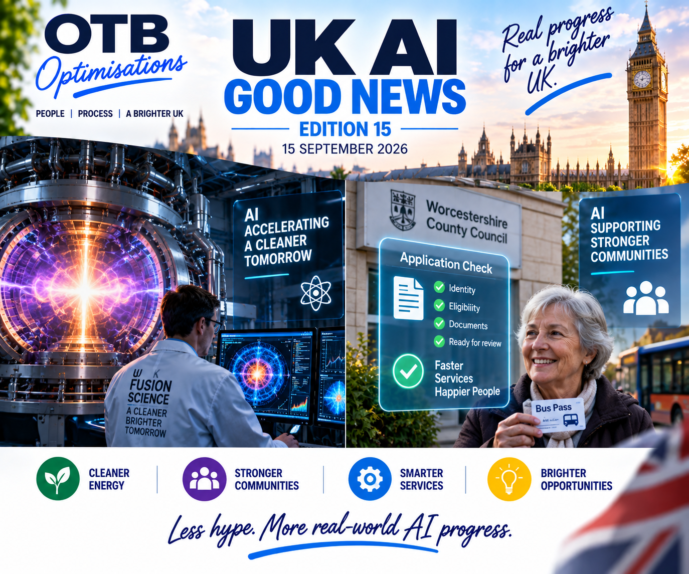 OTB Optimisations UK AI Good News Edition 15 artwork