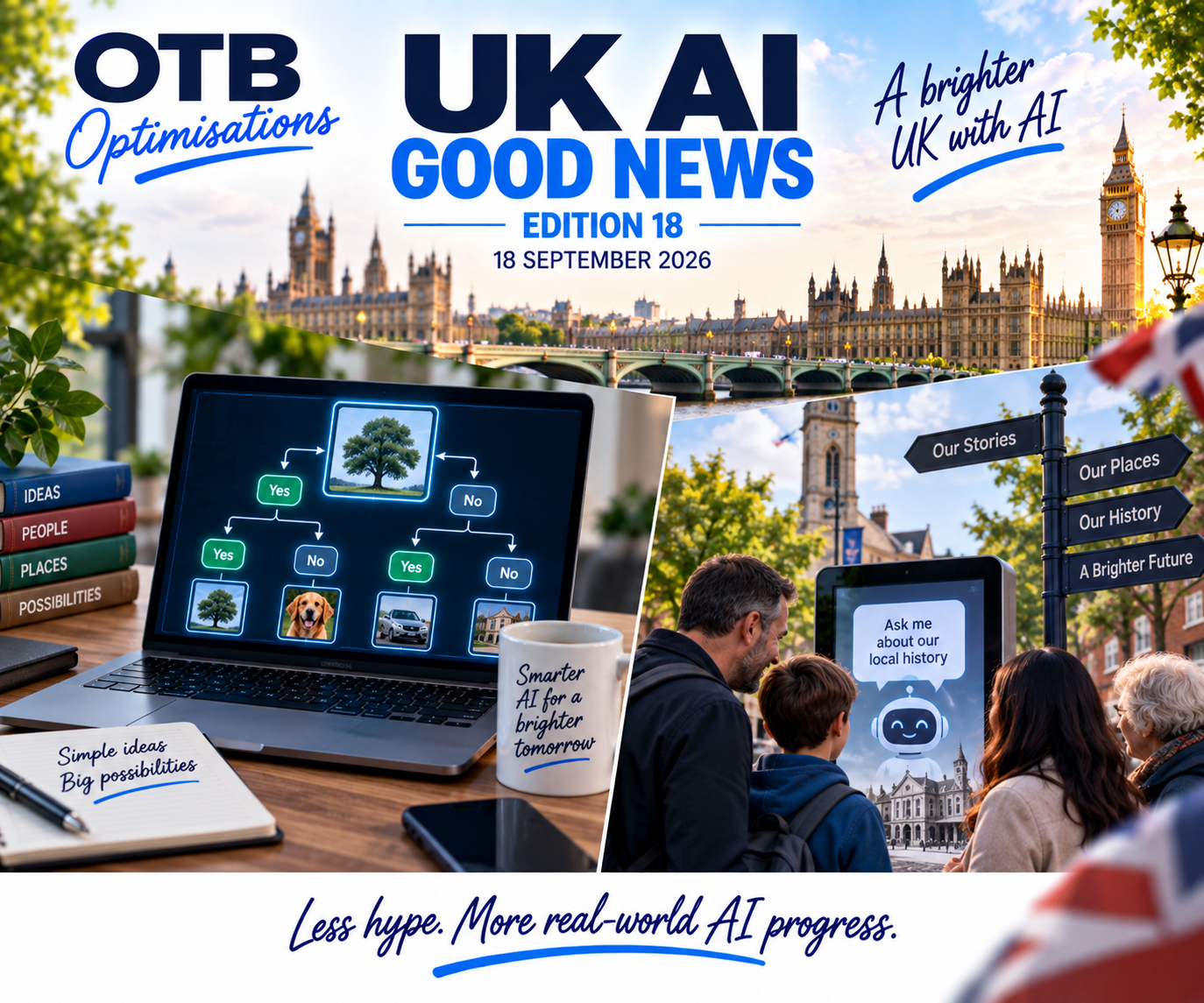 OTB Optimisations UK AI Good News Edition 18 artwork