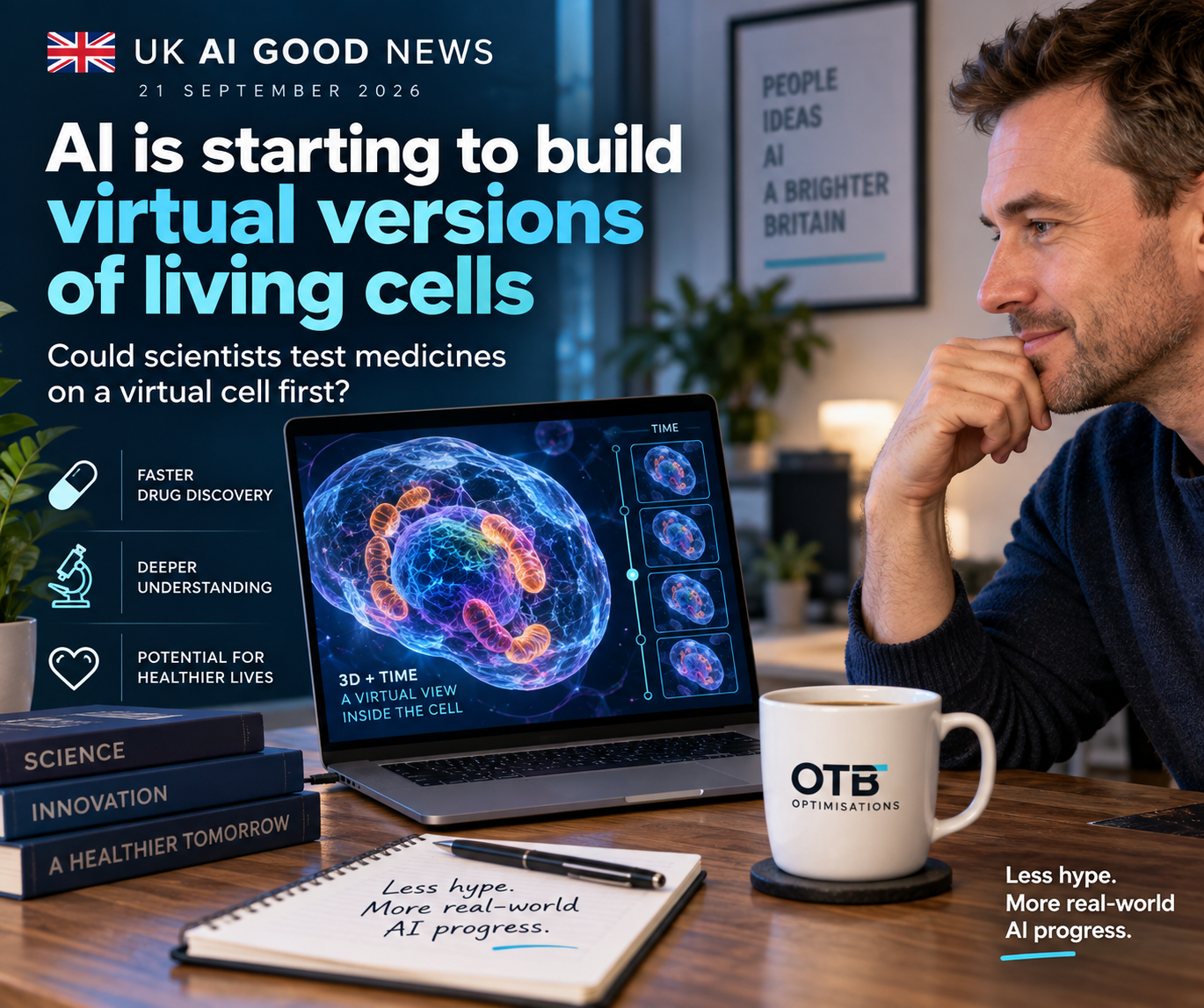 OTB Optimisations UK AI Good News 21 September 2026 artwork