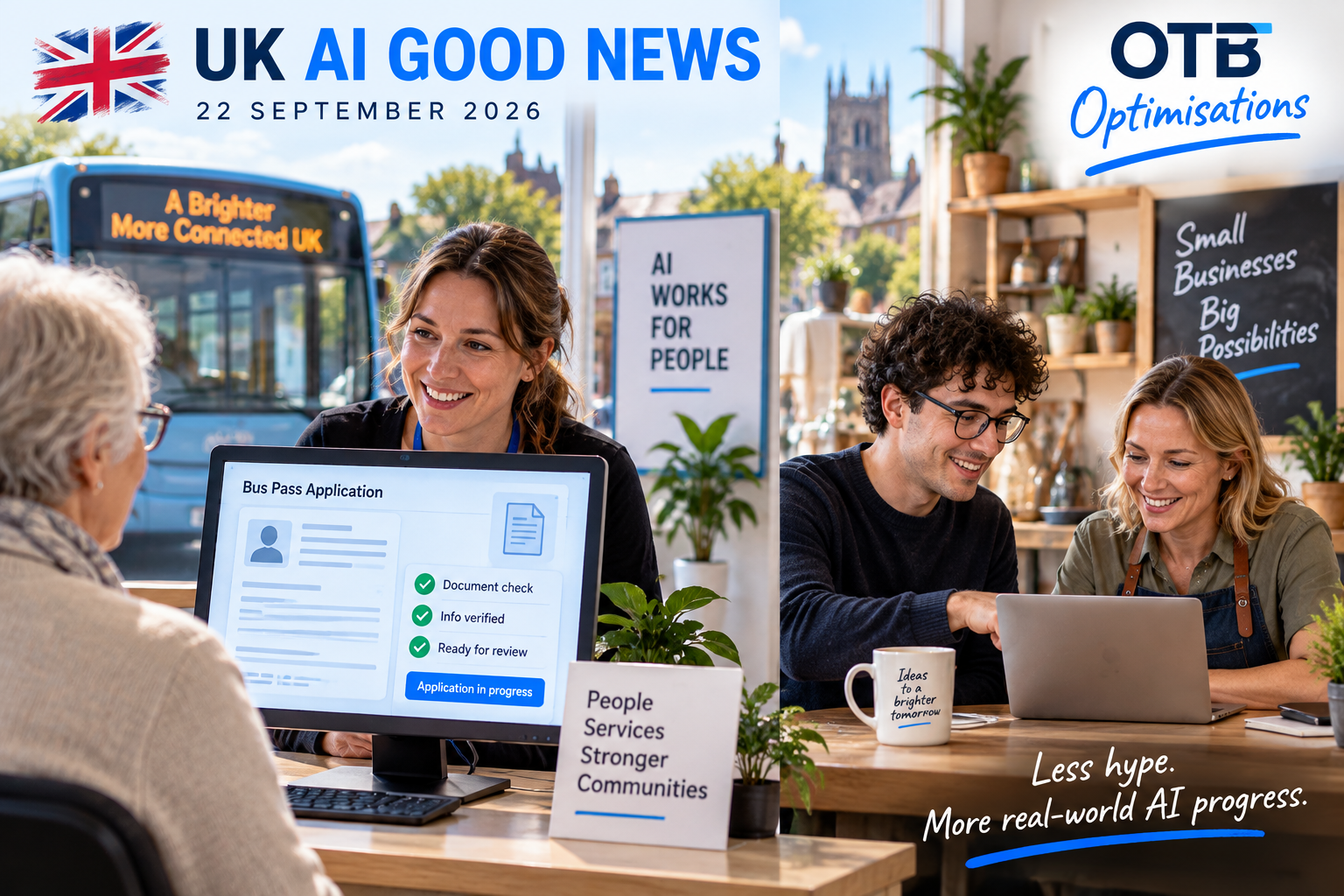 OTB Optimisations UK AI Good News 22 September 2026 artwork