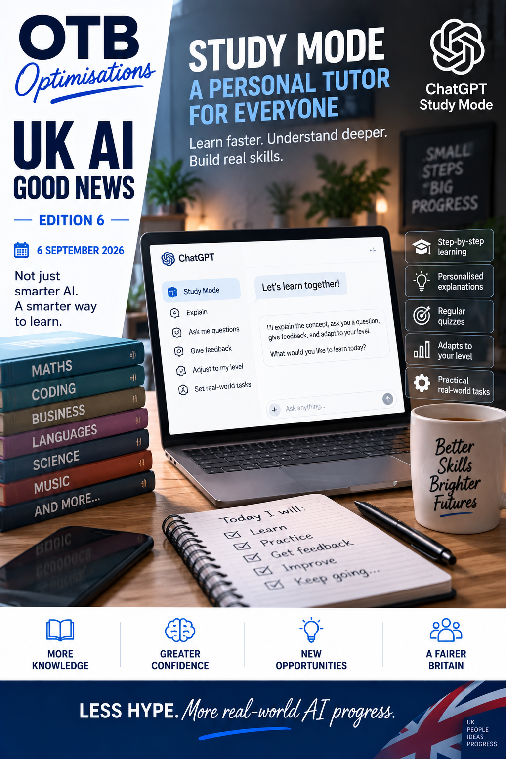 OTB Optimisations UK AI Good News Edition 6 artwork