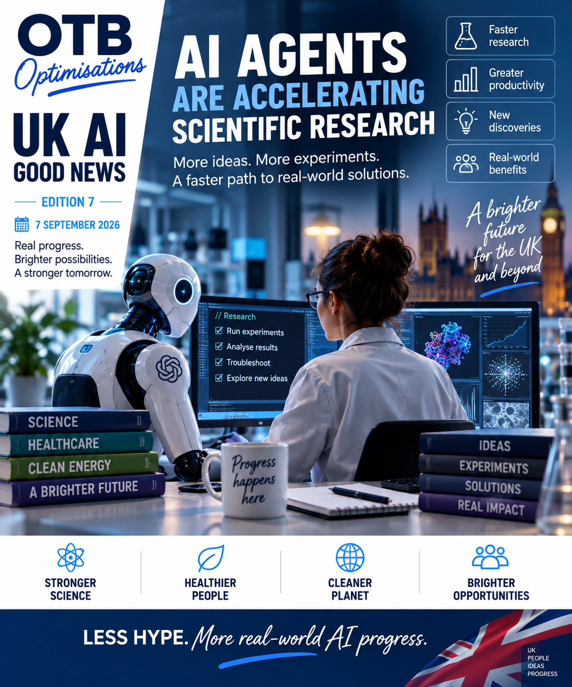 OTB Optimisations UK AI Good News Edition 7 artwork