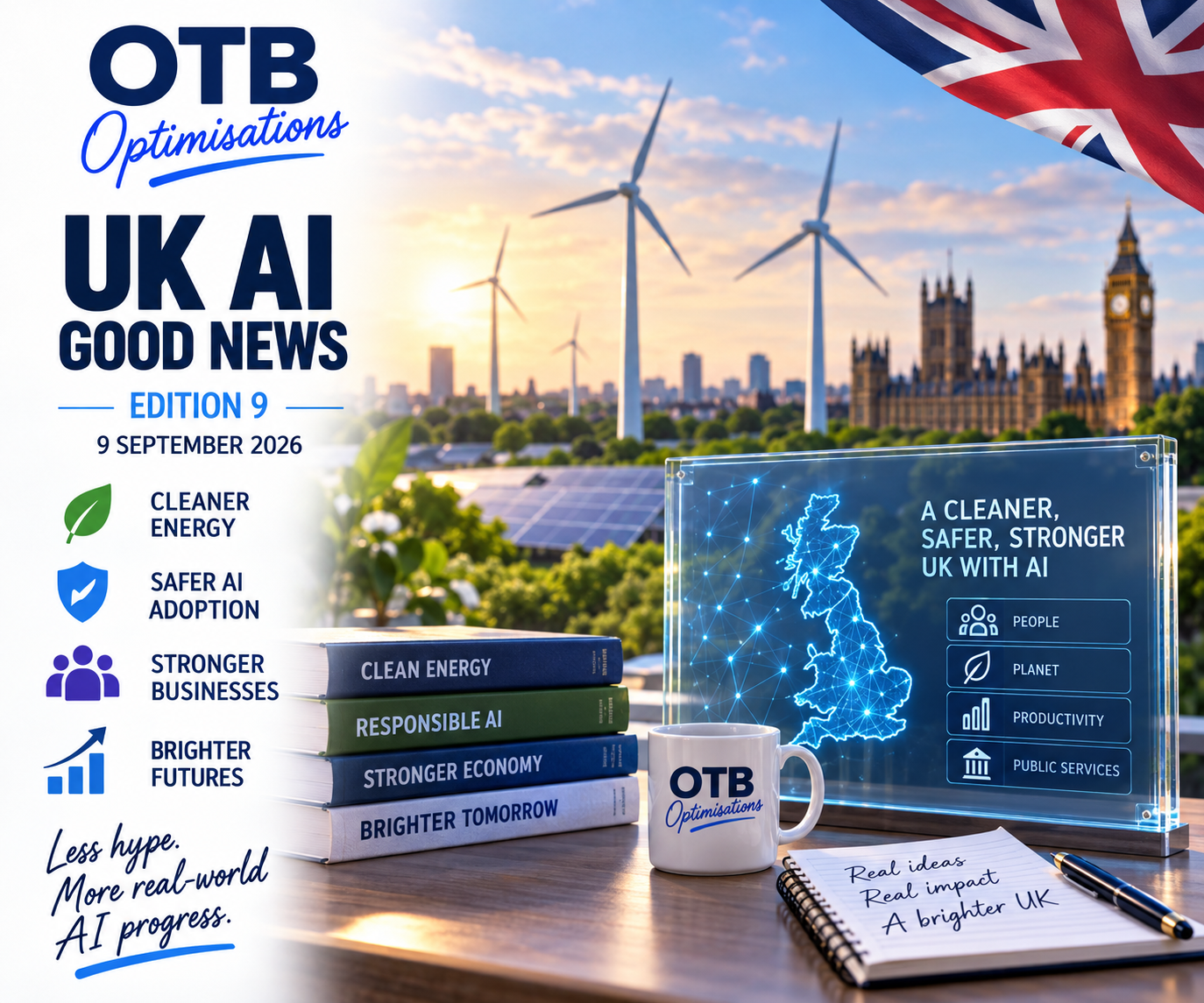 OTB Optimisations UK AI Good News Edition 9 artwork